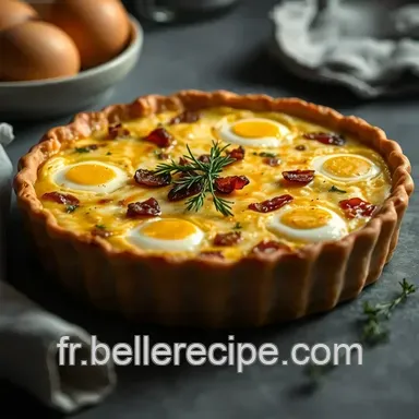 Quiche Lorraine : Un D&eacute;licieux Petit D&eacute;jeuner Sal&eacute; &agrave; Essayer Absolument Fiche recette