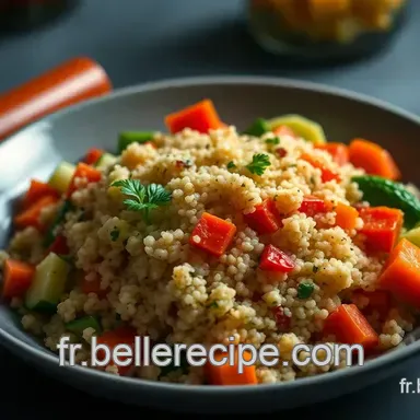 Recette Quinoa aux L&eacute;gumes Saut&eacute;s: Un Plat L&eacute;ger et Savoureux