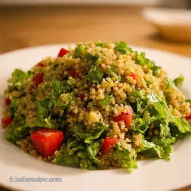 Salade quinoa facile Ma recette ensoleill&eacute;e en 25 minutes Fiche recette