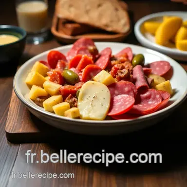 Raclette Festive: La Charcuterie &agrave; Partager avec Amis! Fiche recette