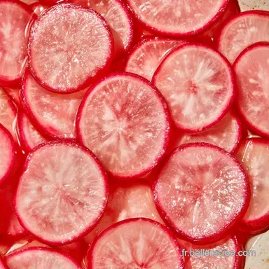Radis Marin&eacute;s en 20 Minutes Fiche recette