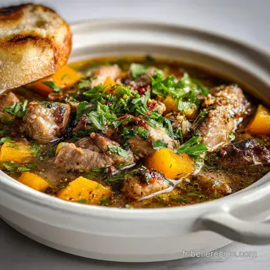 Rago&ucirc;t d'agneau Traditionnel en 1h 50min Fiche recette