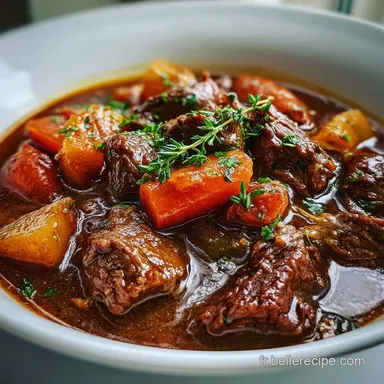 Rago&ucirc;t d'agneau Traditionnel en 1h 50min