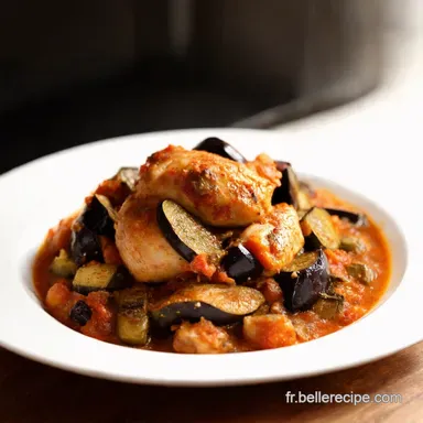 Ragout Confort de Poulet aux Aubergines Ma Recette Proven&ccedil;ale Fiche recette