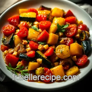 Une id&eacute;e repas: Ratatouille Proven&ccedil;ale, un plat classique et r&eacute;confortant Fiche recette