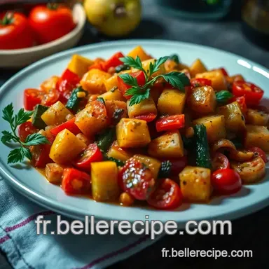 Ratatouille Proven&ccedil;ale : Une Recette Plat Facile et Savoureuse Fiche recette