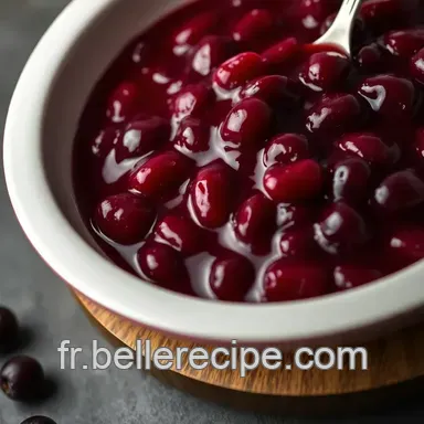 Confiture de Cassis Facile : La Recette Inratable pour l'&Eacute;t&eacute; Fiche recette