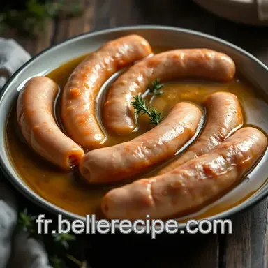 Cuisson des Saucisse de Morteau : Un Bouchon Traditionnel et Savoureux Fiche recette