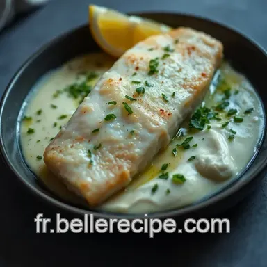 Recette de Haddock &agrave; l'estragon et cr&egrave;me citronn&eacute;e - D&eacute;licieuse et Facile Fiche recette