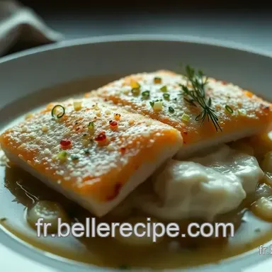Recette de Haddock &agrave; l'estragon et cr&egrave;me citronn&eacute;e - D&eacute;licieuse et Facile