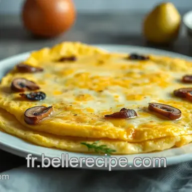 Omelette Parfaite : Ma Recette Facile et Savoureuse &agrave; Personnaliser