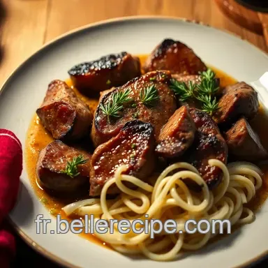 Steak Saut&eacute; de B&oelig;uf &agrave; la Proven&ccedil;ale : Un D&eacute;lice M&eacute;diterran&eacute;en Facile Fiche recette