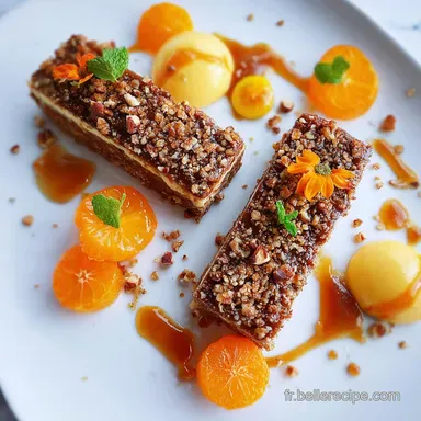 Recette Noel Plat Poisson Nacr&eacute; au Bar, &Eacute;clat Corse Fiche recette