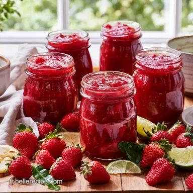 6 Recettes de Confiture de Fraises: Citron & &Eacute;pices