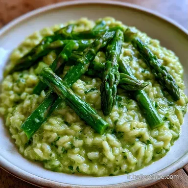 Risotto aux Asperges Vertes (40 min) Fiche recette