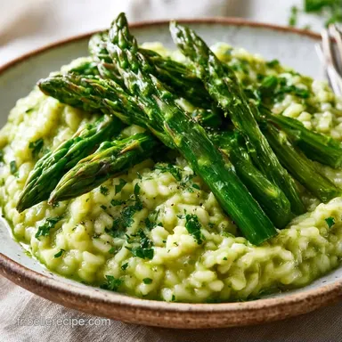 Risotto Asperges Vertes En 40 Minutes Fiche recette