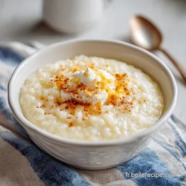 Riz au lait recette onctueux : Pr&eacute;paration en 50 minutes Fiche recette