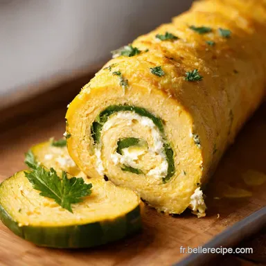 Roulade Courgette Fromage Frais Recette Facile Mon Secret Fiche recette