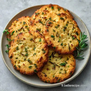 Sabl&eacute; Parmesan Herbes pour 30 Sabl&eacute;s Fiche recette