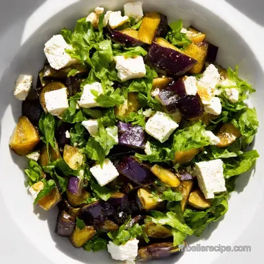 Salade aubergine feta Ma Recette Facile et Proven&ccedil;ale