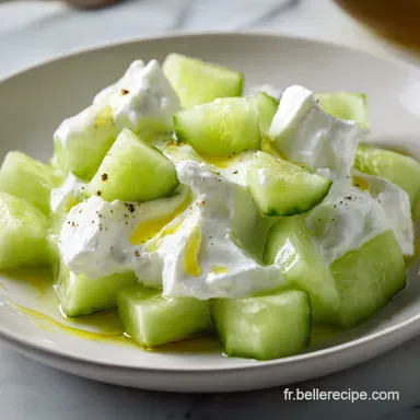 Salade De Concombre Au Yaourt Grec Fiche recette