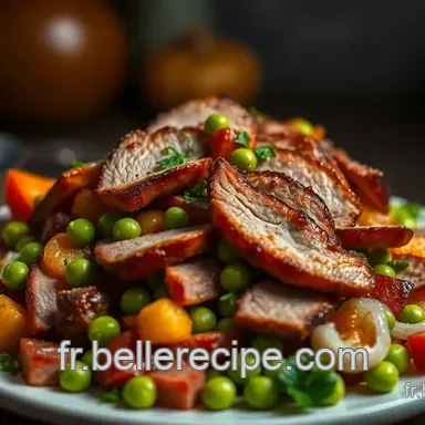 Salade Printani&egrave;re aux Travers de Porc Tex-Mex - D&eacute;licieusement Facile!