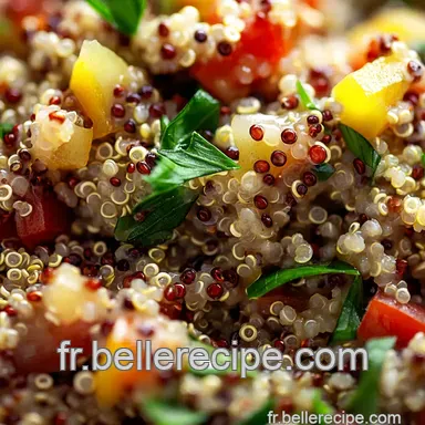 Quinoa Recette M&eacute;diterran&eacute;enne: Un Go&ucirc;t de Soleil Fiche recette