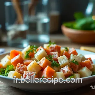 Salade de petites p&acirc;tes avoines: Fra&icirc;cheur et croustillant!