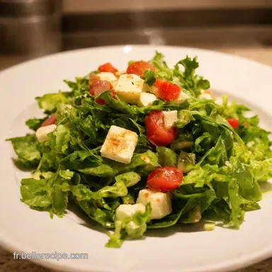 Salade Grecque Kalimera L&eacute;vasion M&eacute;diterran&eacute;enne Facile Fiche recette