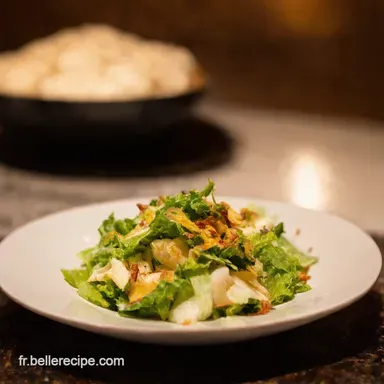 Recette Simple Entree Salade Lyonnaise Minute Mon Secret Fiche recette