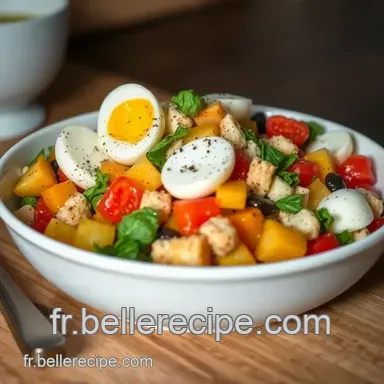 Salade Ni&ccedil;oise D&eacute;construite: Mon Entr&eacute;e Froide Pr&eacute;f&eacute;r&eacute;e! Fiche recette