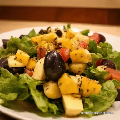 Repas entre amis recette Salade Ni&ccedil;oise revisit&eacute;e Mon secret Fiche recette