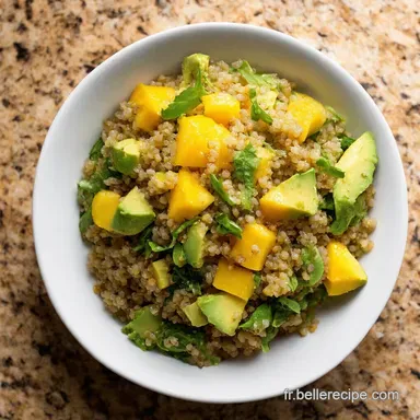 Salade Quinoa Mangue Avocat Mon Secret de Chef Fiche recette
