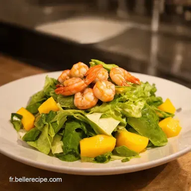 Salade Tha&iuml; Crevettes Mangue Facile Mon Secret Fra&icirc;cheur Fiche recette