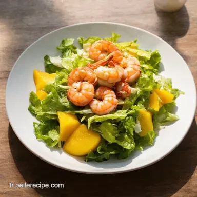 Salade Tha&iuml; Crevettes Mangue Facile Mon Secret Fra&icirc;cheur