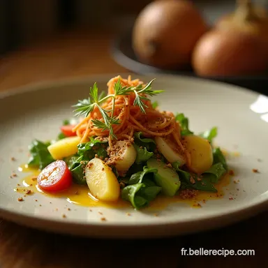 Salade Compl&egrave;te Pommes de Terre Thon La Ni&ccedil;oise R&eacute;invent&eacute;e Fiche recette