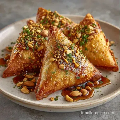 Samoussa Ch&egrave;vre Miel en 30 Minutes Fiche recette
