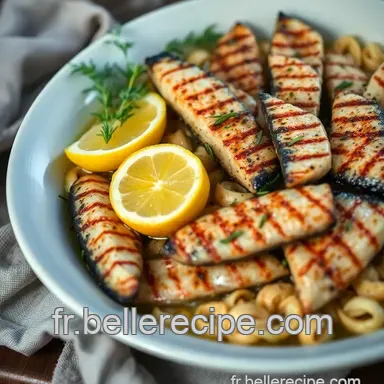 Recette pour Sardine Grill&eacute;e: Mon Secret Proven&ccedil;al Facile! Fiche recette