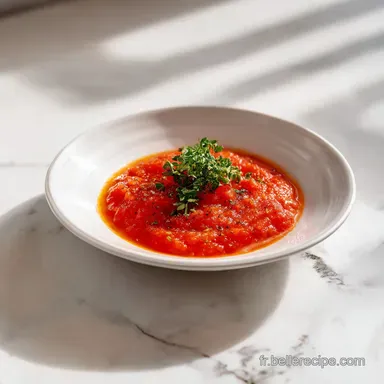 Sauce Tomate Maison Italienne : Recette Onctueuse en 75 Minutes Fiche recette