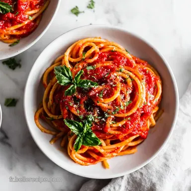 Sauce Tomate Maison Italienne : Recette Onctueuse en 75 Minutes