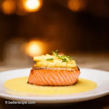 Saumon Beurre Ail Express La Recette Bistro Facile Fiche recette