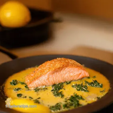 Recette avec du Saumon Cro&ucirc;te dHerbes Facile et Citron Fiche recette