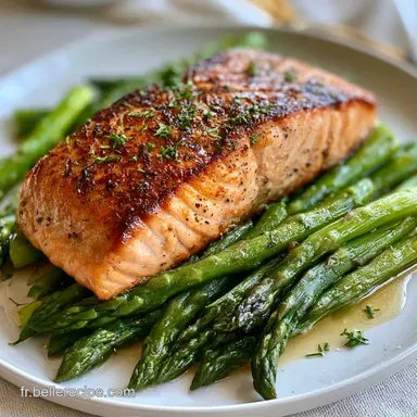Saumon Et Asperges En 25 Minutes Fiche recette