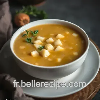 Soupe de Ch&acirc;taigne et Potiron : Un D&eacute;lice Automnal Incontournable Fiche recette