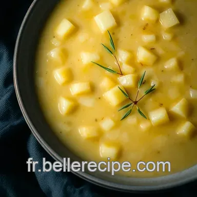 Soupe Patate Douce R&eacute;confortante : Un Plat Chaleureux pour l'Hiver Fiche recette