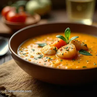 Soupe de Poisson Maison Facile Ma Recette Simplifi&eacute;e Gourmande Fiche recette