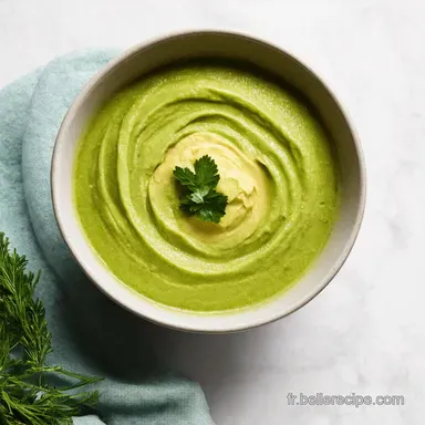 Soupe froide avocat Le Secret Frais et Facile de l&Eacute;t&eacute;
