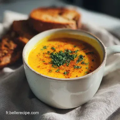 Soupe de Lentilles Corail Carottes et Poireaux en 40 Min Fiche recette