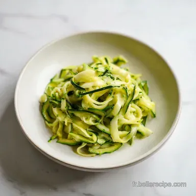 Tagliatelles De Courgettes En 15 Minutes Fiche recette