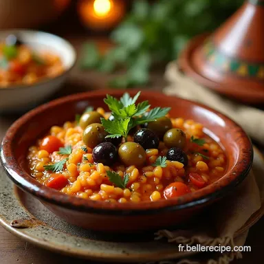 Tajine aux Olives Recette Facile Go&ucirc;t Marocain Authentique Fiche recette